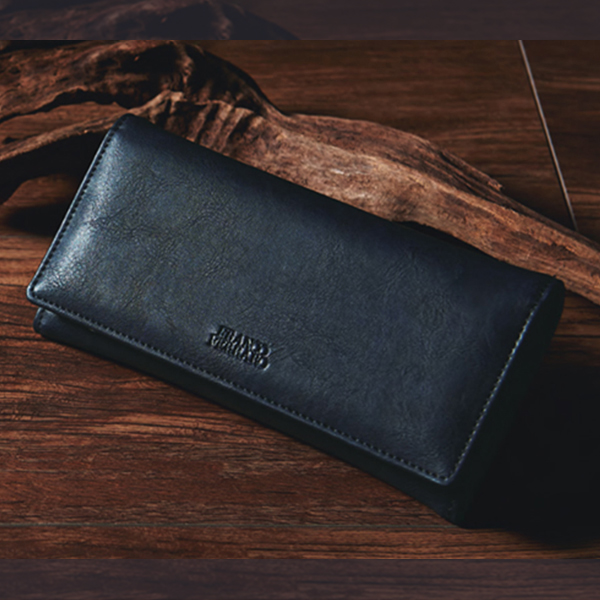 フランコフェラーロ　長財布　ネイビー