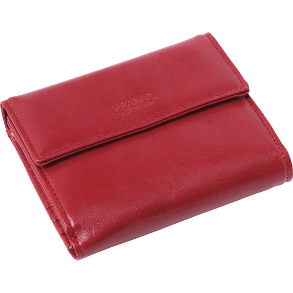 フランコフェラーロ　折財布　レッド