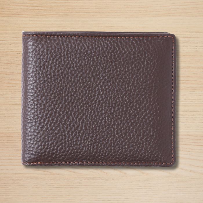 カンサイセレクション　折財布　ブラウン