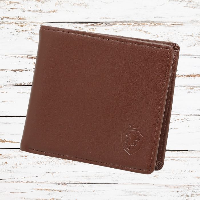 イングランドハウス　メンズ二つ折り財布　　ブラウン