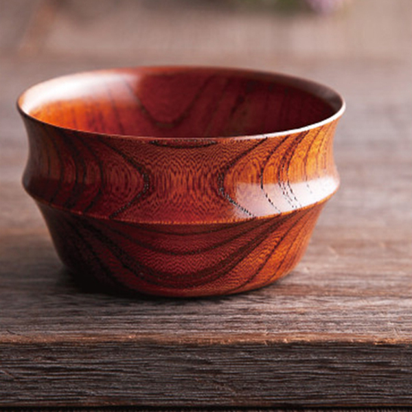 山中塗　欅のぐい呑み＆珍味入れ