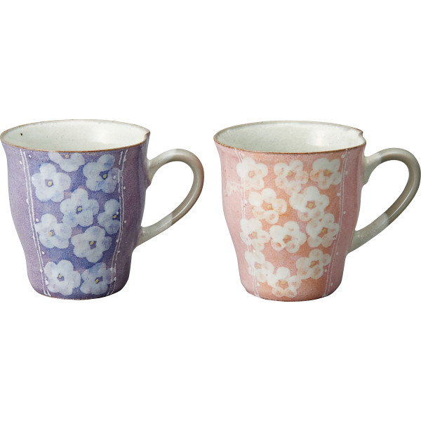 手描き花畑　ペアマグ