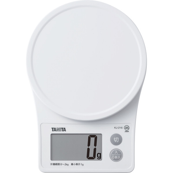 タニタ　デジタルクッキングスケール　ホワイト