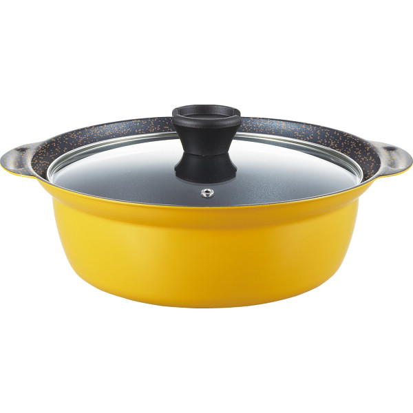 憩　ＩＨ対応卓上鍋（２４ｃｍ）