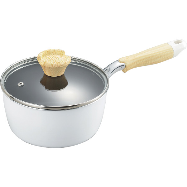 ナチュラプラス　ＩＨ対応片手鍋（１８ｃｍ）