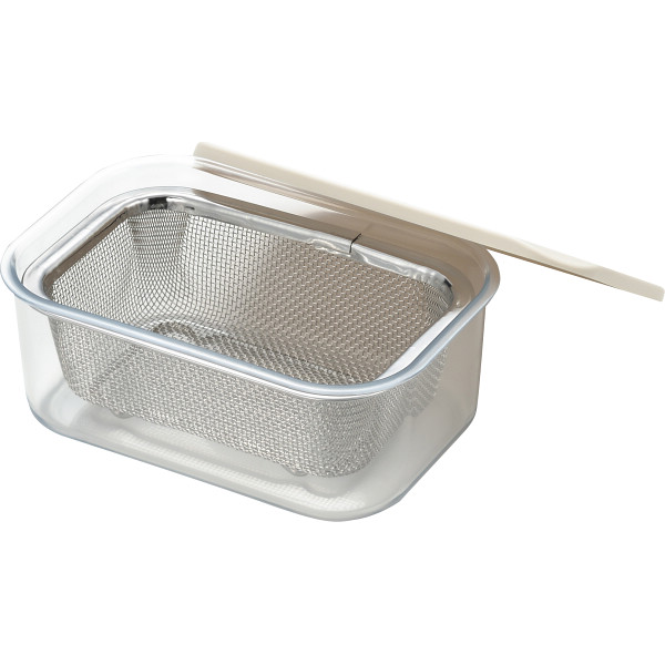 レンジ対応保存容器　ザル付