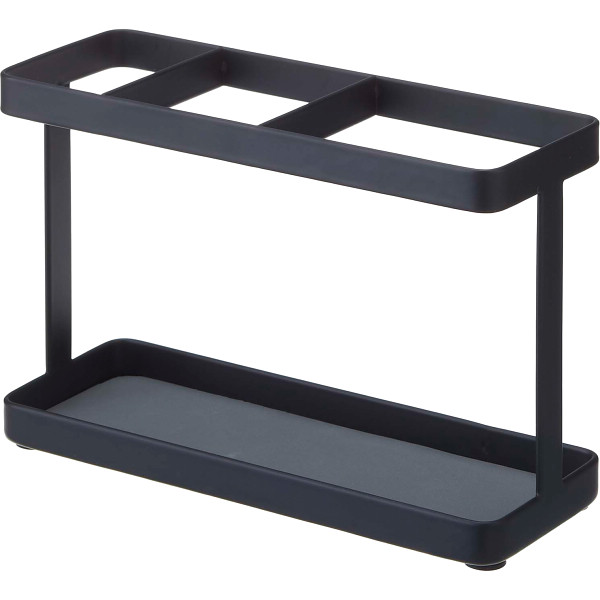 ドライヤー＆ヘアアイロンスタンド　ブラック