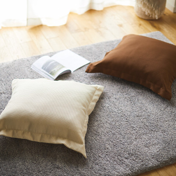 ジャンボクッション　ブラウン