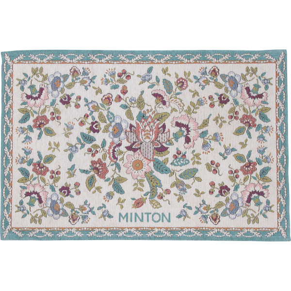 ミントン　ジャガード織マット　マルチカラー