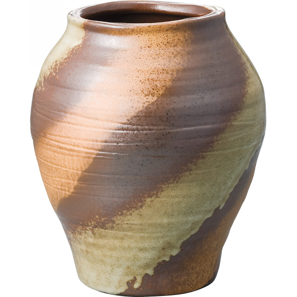 美濃焼　７号花瓶　京吹