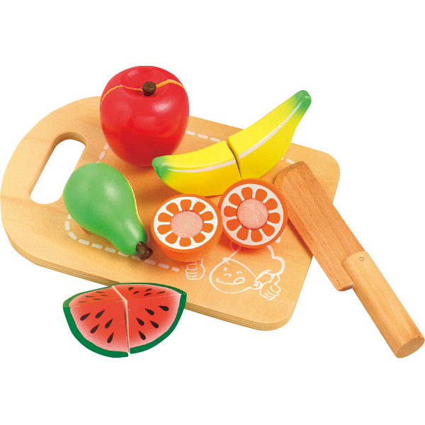木製おままごとセット　くだもの
