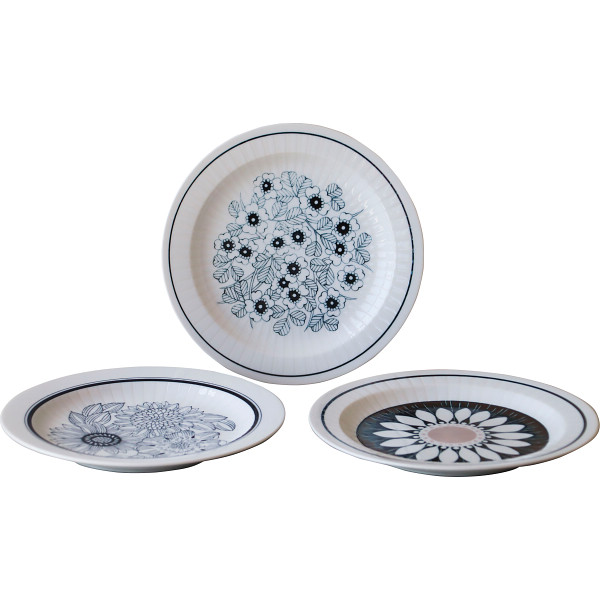 アンティコフラワー　トリオパスタプレート