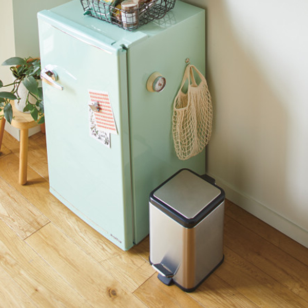 マイトラッシュⅡ　ステンレス角型ペダルペール（６ｌ）