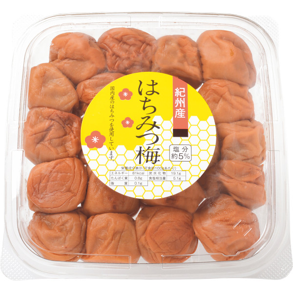 紀州南高梅　はちみつ味（５００ｇ）