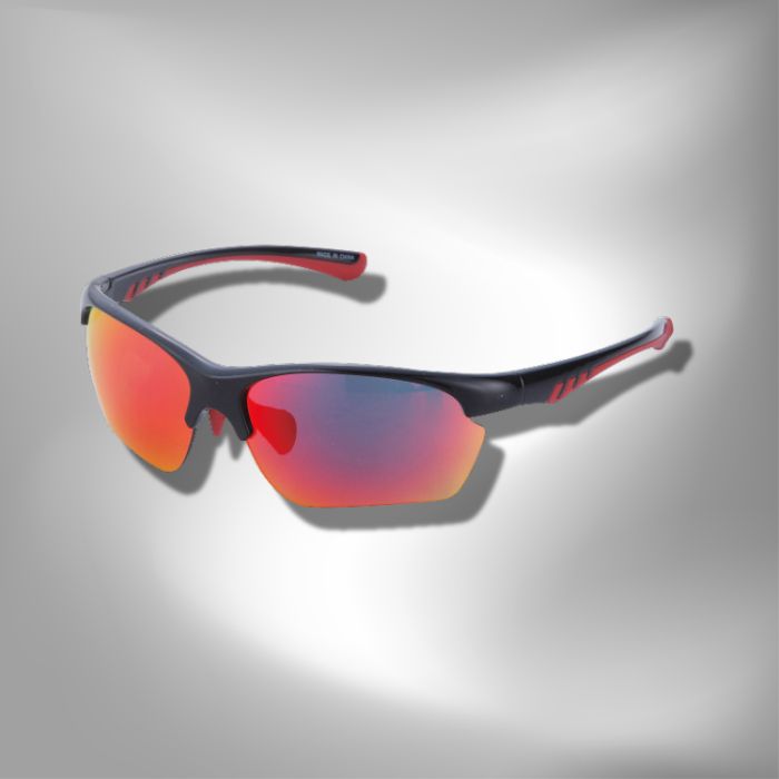 ファッショングラス　スモーク・レッドミラー　スモーク・レッドミラー