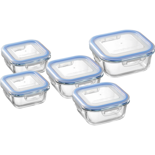 レッシュ　耐熱ガラス容器５点セット