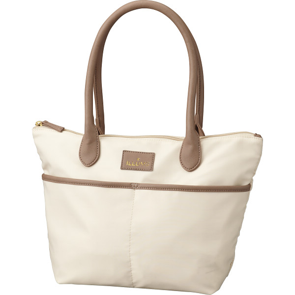 イルムス　ハンドバッグ　アイボリー