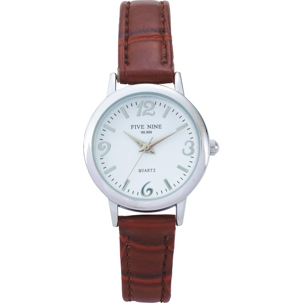 ファイブナイン　レディースウオッチ　ブラウン