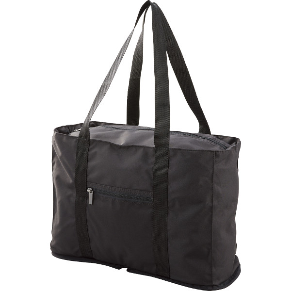 イングランドハウス　ボストンバッグ　ブラック　折りたたみ収納可