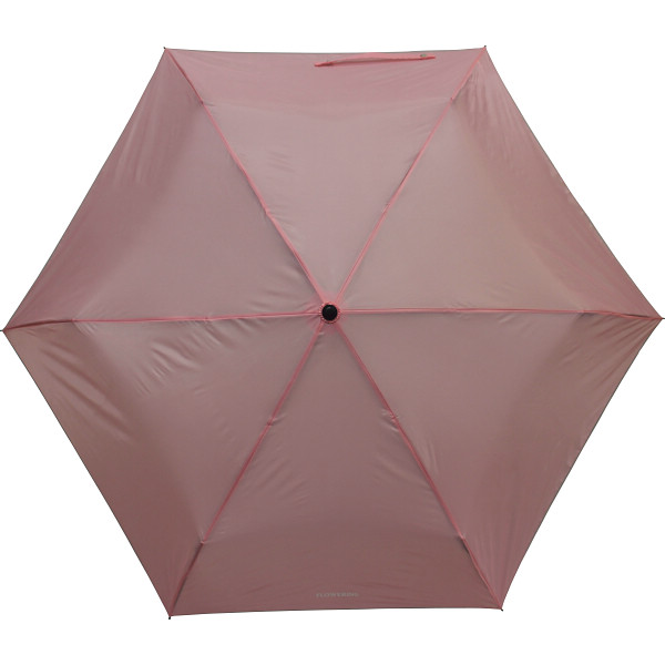 フラワーリング　丸ミニ傘＆ジャンプ長傘セット　　パステルピンク