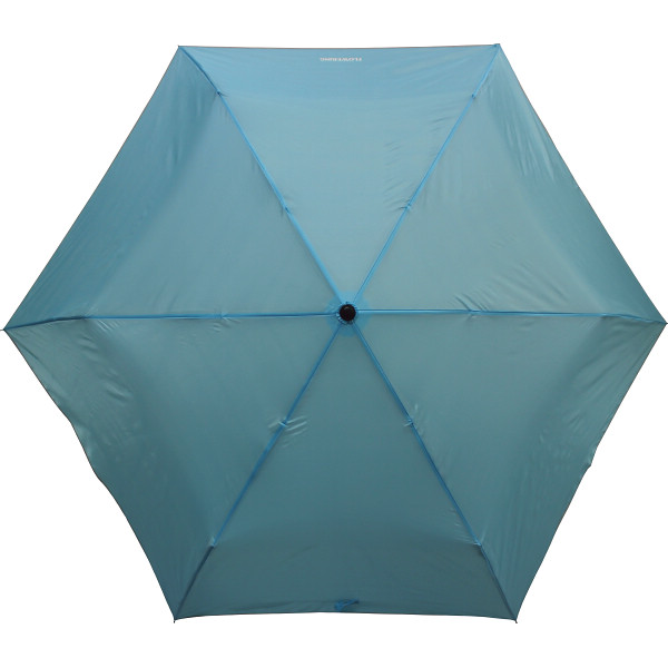 フラワーリング　丸ミニ傘＆ジャンプ長傘セット　パステルブルー