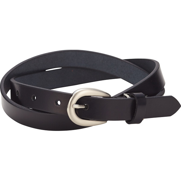 革工房いんのしま　レディースベルト　ブラック
