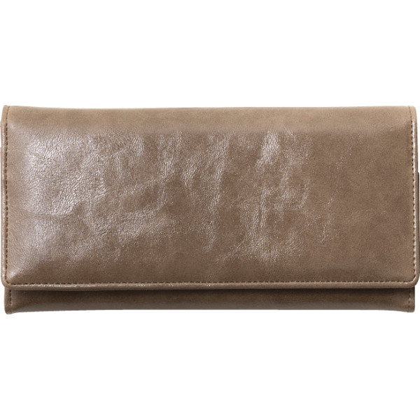 イルムス　ナチュラルカラー長財布　ブラウン