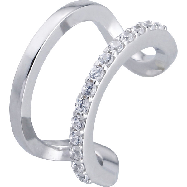 イヤーカフ（片耳用）　プラチナカラー