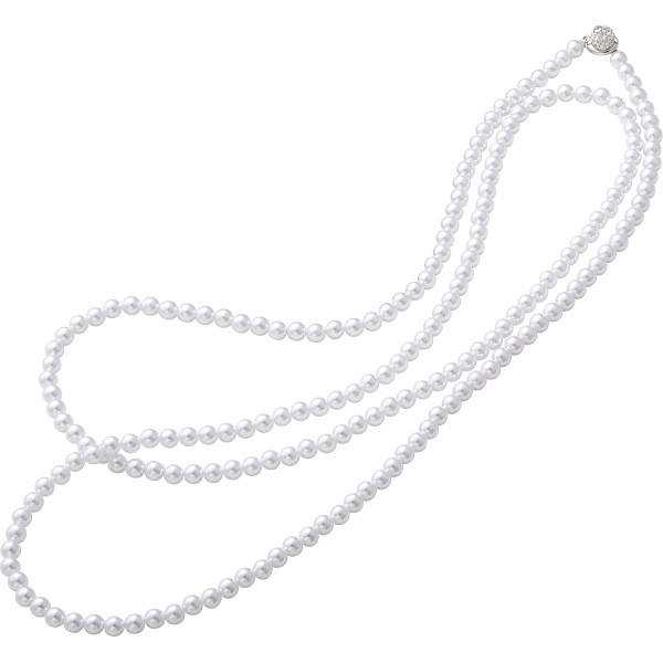 アトリエエトラ　人工パールロングネックレス