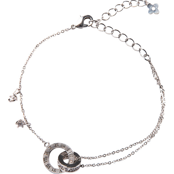 フランコフェラーロ　ダブルリングブレスレット