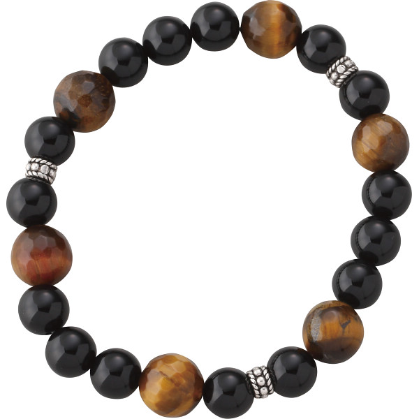 ジャパンマイスター　メンズ天然石ブレスレット　オニキス