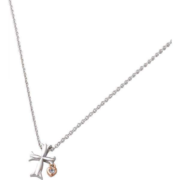 誕生石ペンダント　３月・アクアマリン