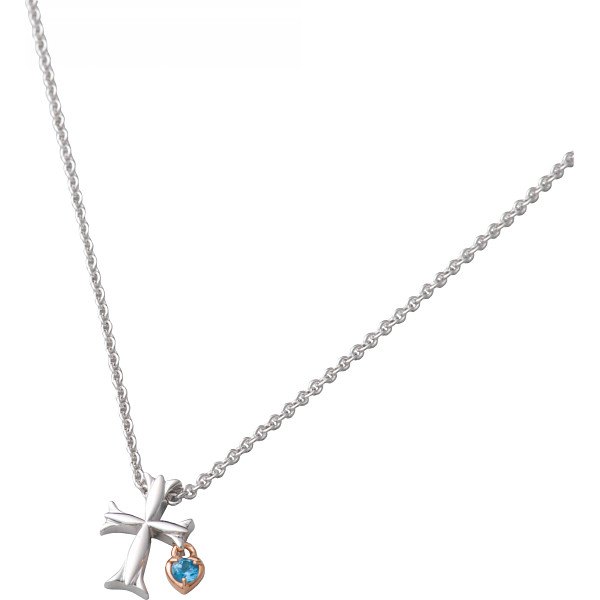 誕生石ペンダント　１１月・ブルートパーズ