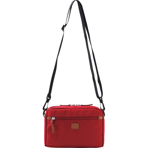 アッシュエル　ミニショルダーバッグ　レッド