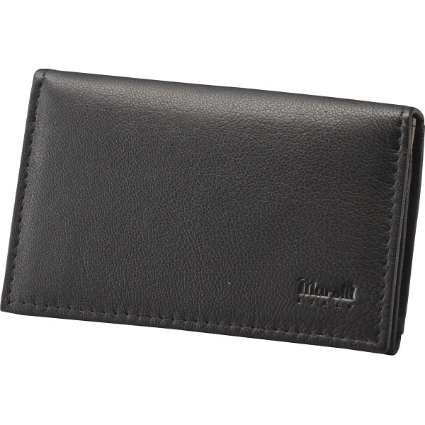 マレリー　名刺入れ　ブラック／グレー