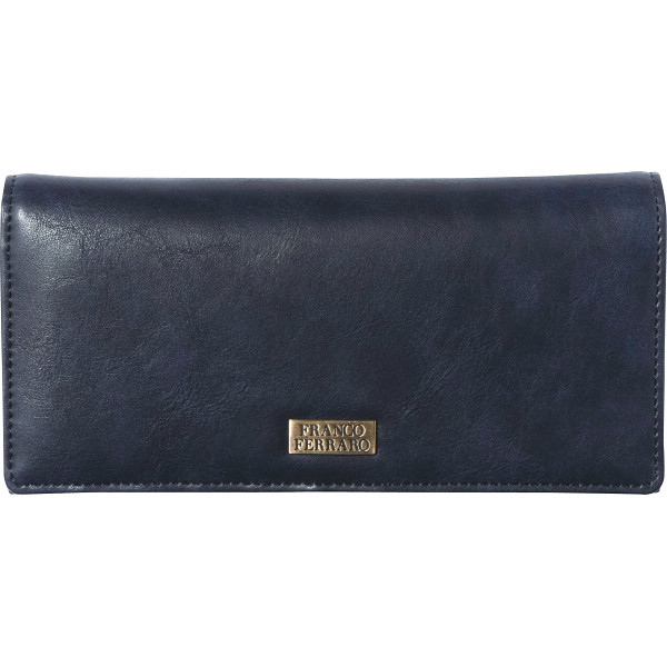 フランコフェラーロ　長財布　ネイビー