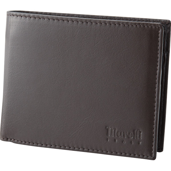 マレリー　札入れ　ダークブラウン