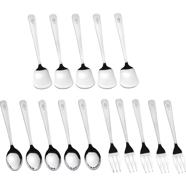 燕三　ステンレスライラック　カトラリー１５本セット