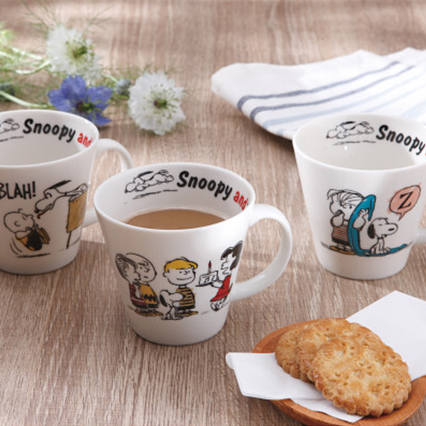 ピーナッツ　ピーナッツフレンズ　トリオマグセット