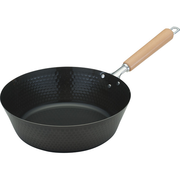 スゴ軽　槌目鉄深型フライパン（２６ｃｍ）