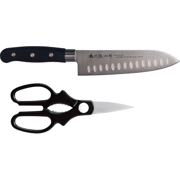 濃州孫六作　料理包丁２点セット