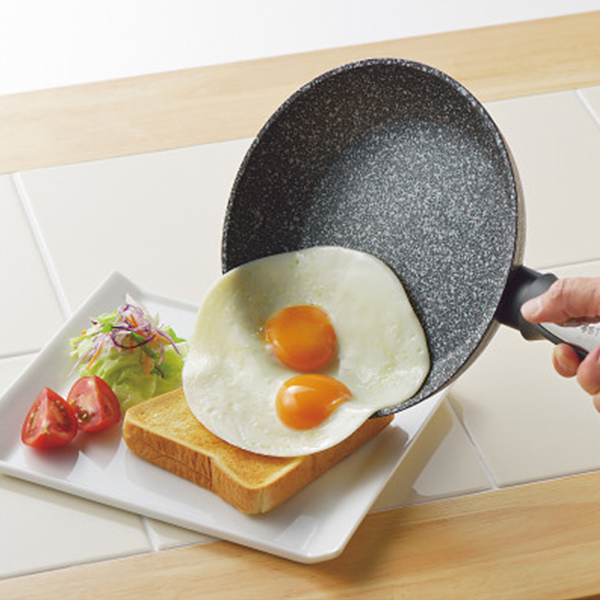 ラ・ベットラ　マーブルフライパン（２０ｃｍ）ターナー付