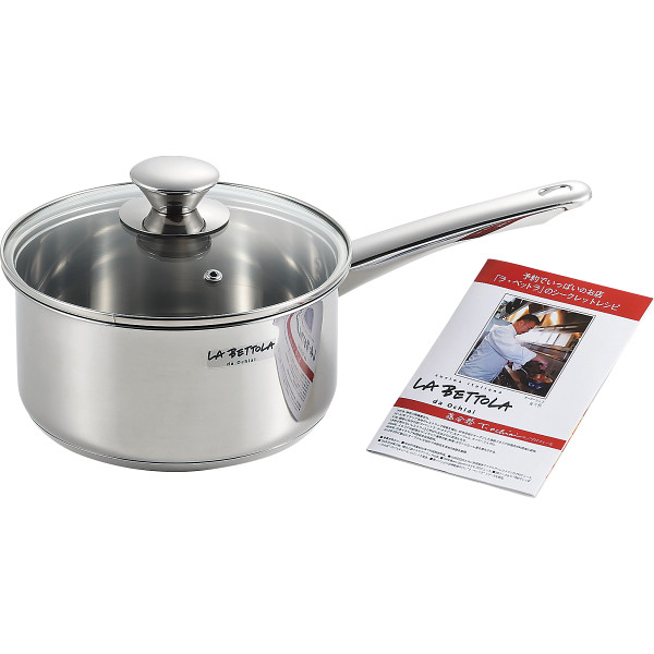 ラ・ベットラ　片手鍋（１８ｃｍ）