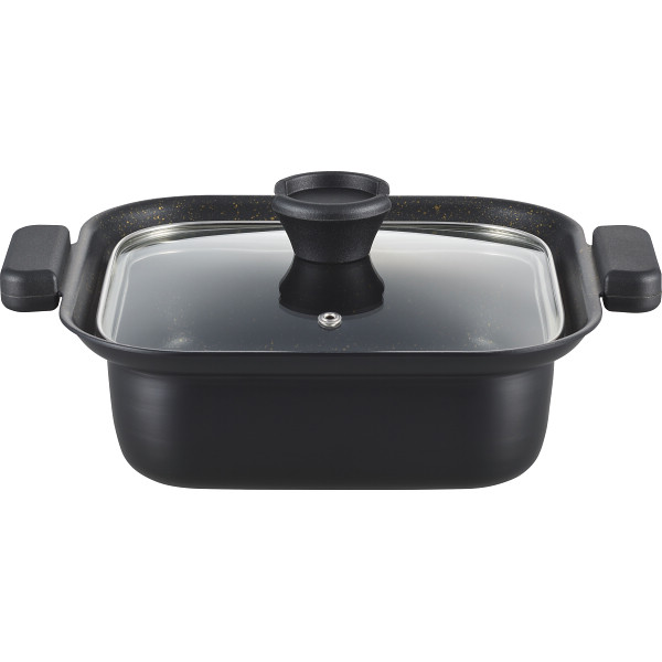 囲　ＩＨ対応角型卓上鍋（２０ｃｍ）