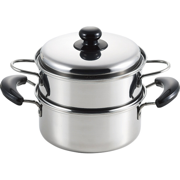 陳建一　二段蒸し器（１８ｃｍ）