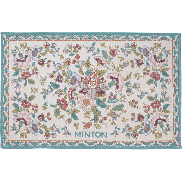 ミントン　ジャガード織マット　マルチカラー