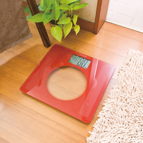 タニタ　デジタルヘルスメーター　レッド