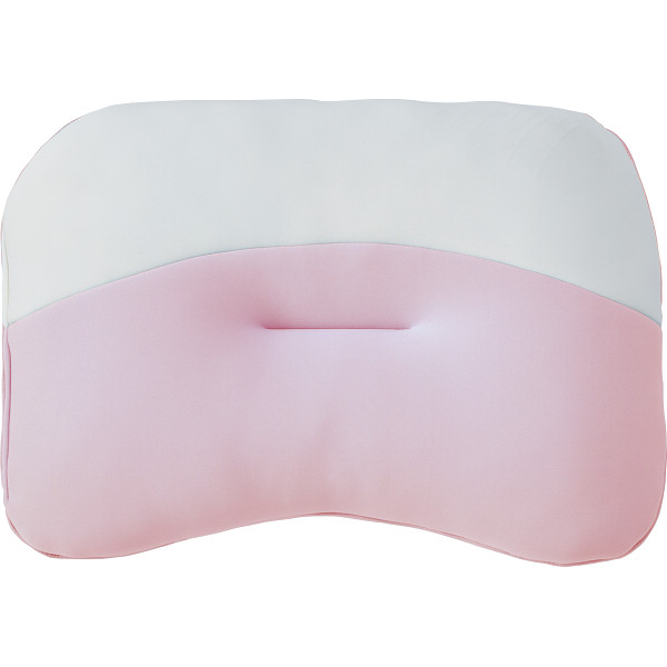 西川　低反発ウレタンチップ入り枕　ピンク