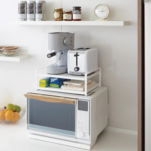 レンジ上ラック　ホワイト