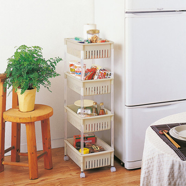 ルーチェワゴン４段　　ベージュ